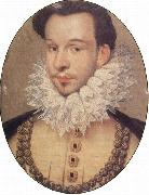 Nicholas Hilliard Miniature of d'Alencon oil on canvas